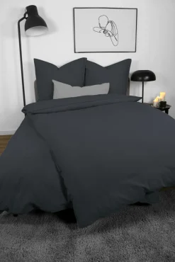 Dero Textil Bettwäsche grau