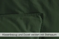 Dero Textil Bettwäsche grün