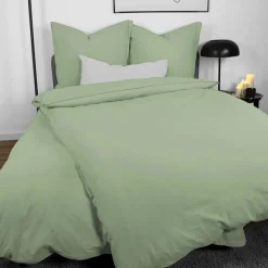 Dero Textil Bettwäsche grün