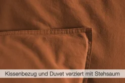 Dero Textil Bettwäsche orange