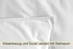 Dero Textil Bettwäsche weiß
