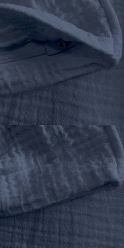 Dero Textil Musselin-Bettwäsche grau