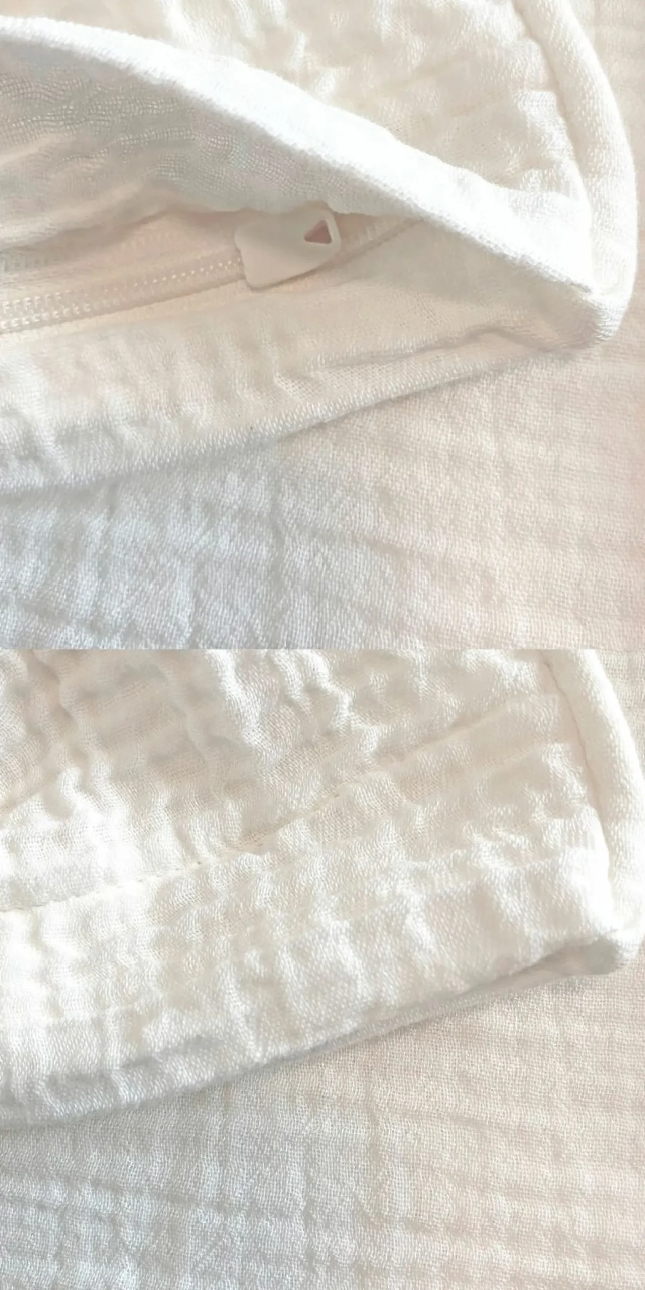 Dero Textil Musselin-Bettwäsche weiß