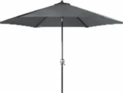 Doppler Mittelmastschirm grau