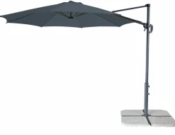 Doppler Pendelschirm grau