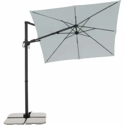 Doppler Pendelschirm grau