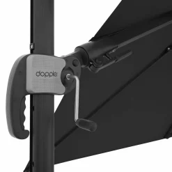 Doppler Pendelschirm schwarzgrau