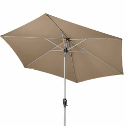 Doppler Sonnenschirm beigegrau