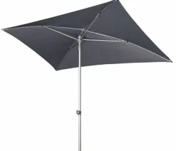 Doppler Sonnenschirm grau