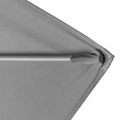 Doppler Sonnenschirm grau