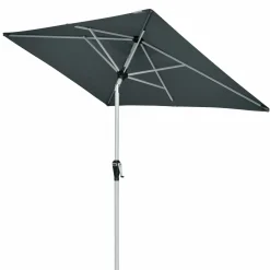 Doppler Sonnenschirm grau