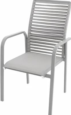 Doppler Stapelstuhl grau