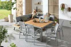 Doppler Stapelstuhl grau