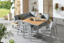 Doppler Stapelstuhl grau