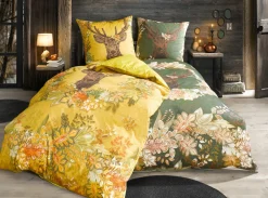 Dormisette Bettwäsche gelb