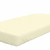 Dormisette Jersey-Spannbettlaken beige