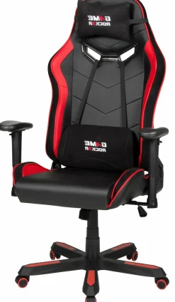 Drehstuhl rotschwarz