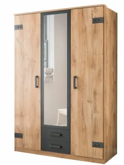 Drehtürenkombischrank 3-trg.