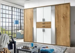 Drehtürenschrank 6-trg. braun