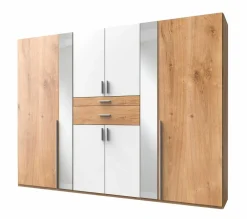 Drehtürenschrank 6-trg. braun