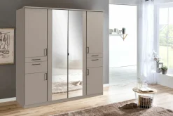 Drehtürenschrank 6-trg. grau