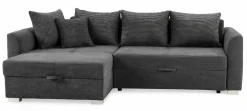 Eckgarnitur grau
