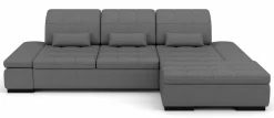 Eckgarnitur grau