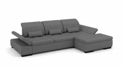 Eckgarnitur grau