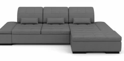 Eckgarnitur grau