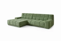 Eckgarnitur grün