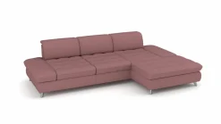 Eckgarnitur pinkrot