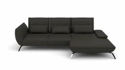 Eckgarnitur schwarz