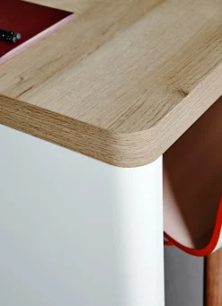 Eckschreibtisch weiß