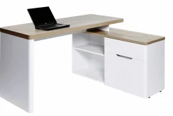 Eckschreibtisch weiß