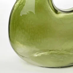 Edelman Jay Vase Glas h.gruen grün