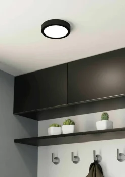 Eglo LED-Aufbauleuchte 1flg schwarz