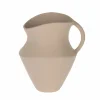 EGLO Living Metallvase 21,5cm weißbeige