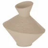 EGLO Living Metallvase 16cm weißbeige