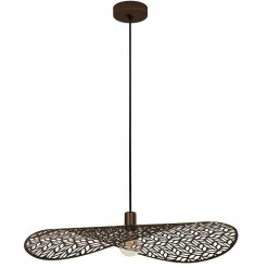 Eglo Pendelleuchte 1flg braun