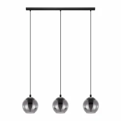 Eglo Pendelleuchte 3flg schwarz