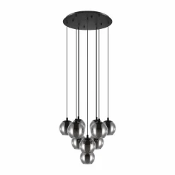 Eglo Pendelleuchte10flg schwarz