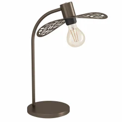 Eglo Tischleuchte 1flg braun