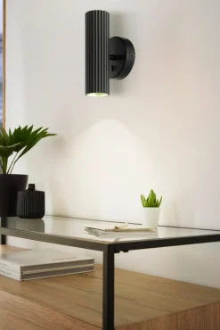 Eglo Wandleuchte 2flg schwarz