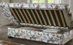 Einzelliege beigemehrfarbig