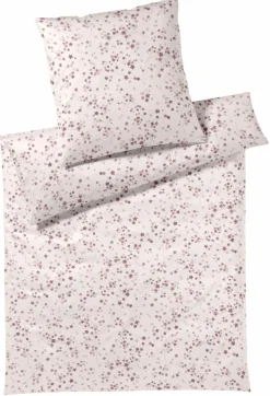 Elegante Mako-Feinjersey-Bettwäsche beige