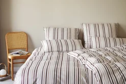 Elegante Mako-Feinjersey-Bettwäsche beige