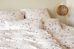 Elegante Mako-Feinjersey-Bettwäsche beige