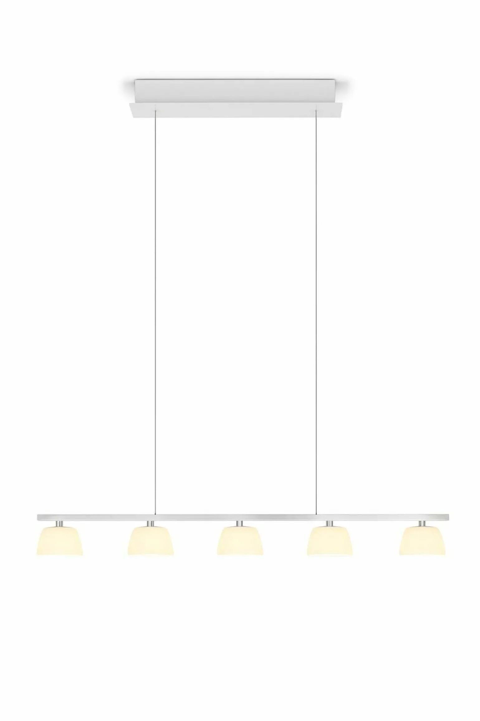 elements by BANKAMP LED - Pendelleuchte weiß