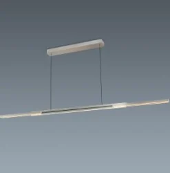 elements by BANKAMP LED -Pendelleuchte silberfarben