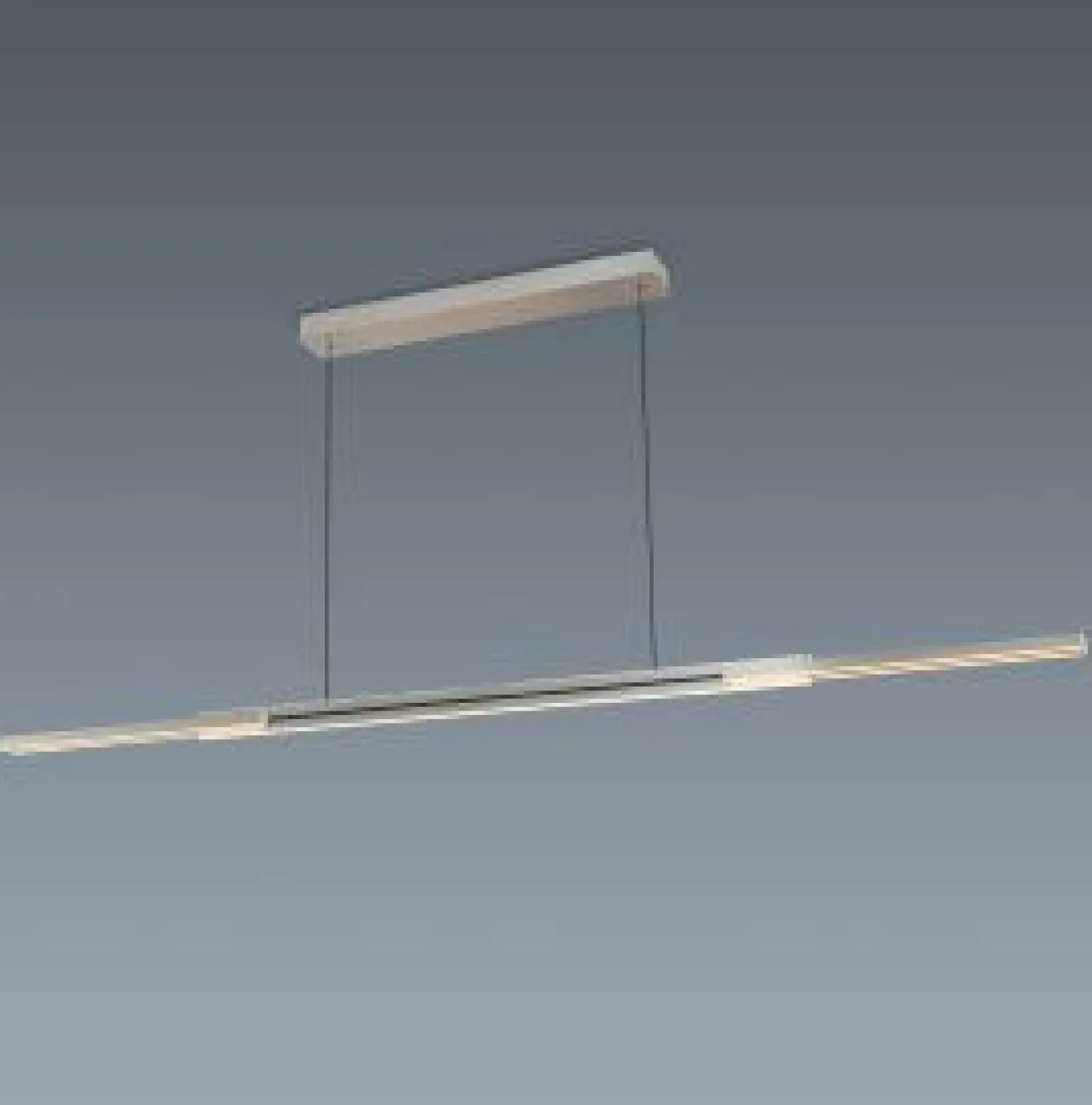 elements by BANKAMP LED -Pendelleuchte silberfarben